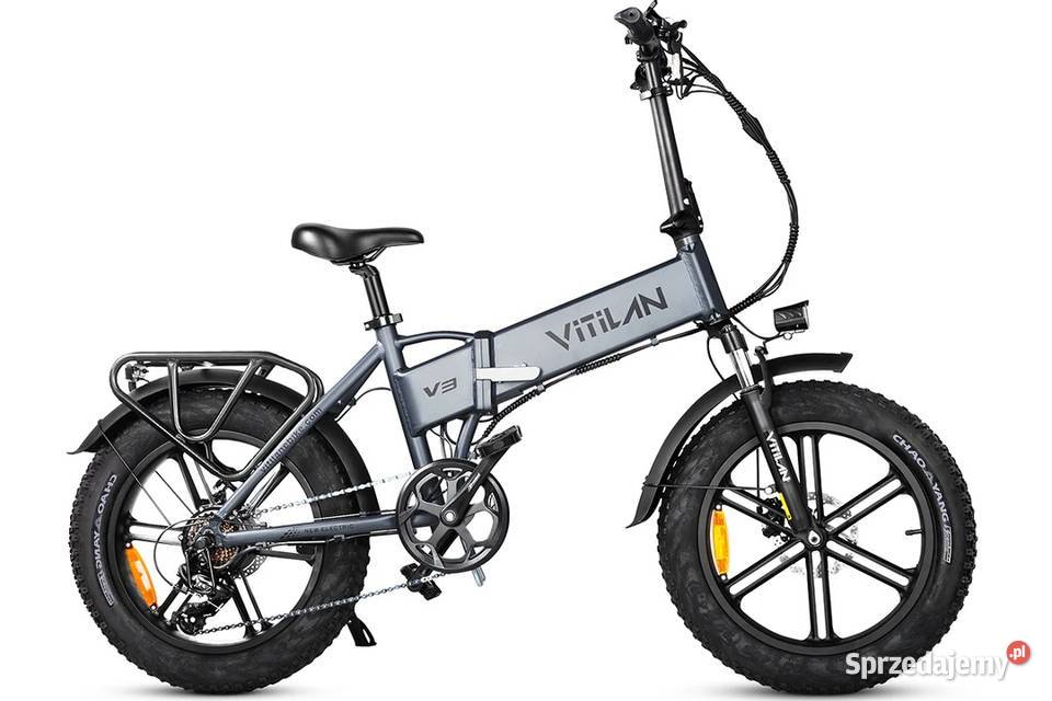 FAT BIKE 750W Vitilan V3 składany 20x4 13 Ah 70