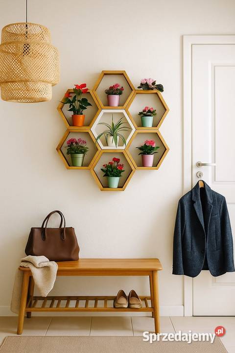 Pólki drewniane plaster miodu Maków Podhalański