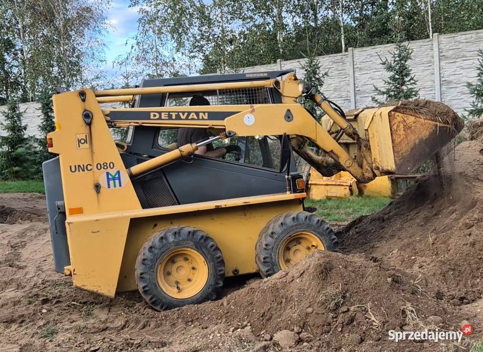 Miniładowarka DETVAN 080 masa 3100 silnik Zetor Rybnik sprzedam