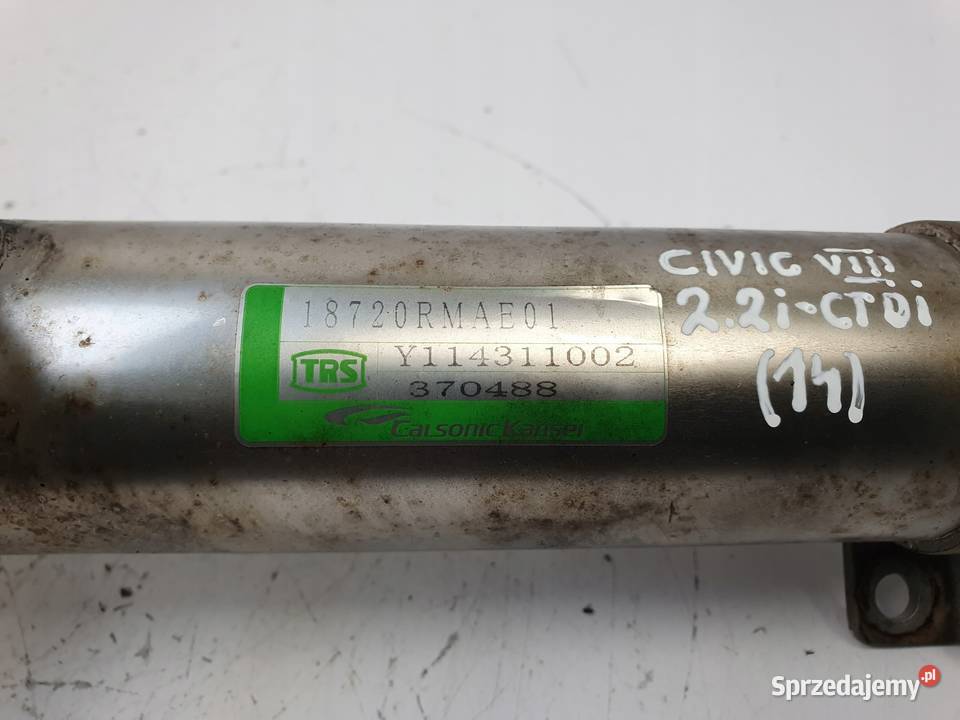 CHŁODNICA SPALIN Honda Civic VIII 22 iCTDI lubelskie Chełm