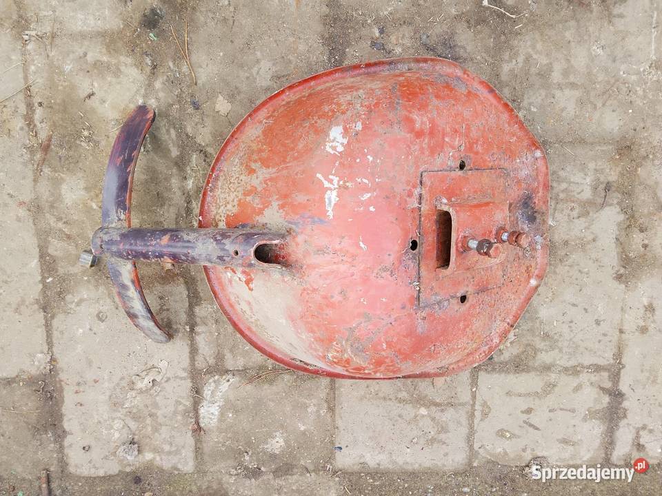 Stare siedzisko siedzenie metalowe z oparciem 18cm Mirzec