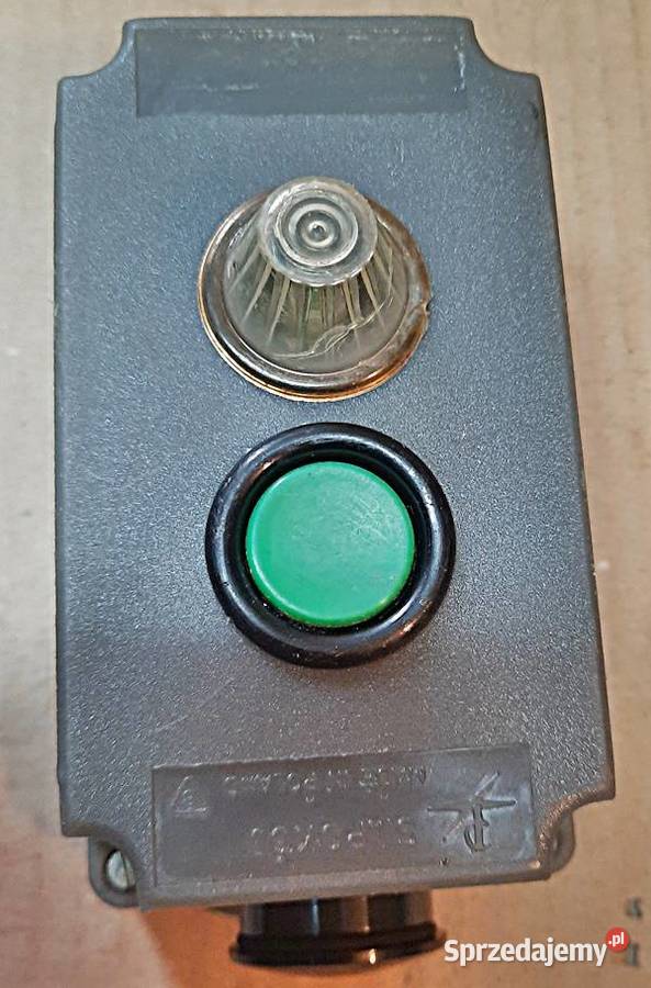 Kaseta sterownicza 1 przycisk plus żarówka IP 65 sprzedam