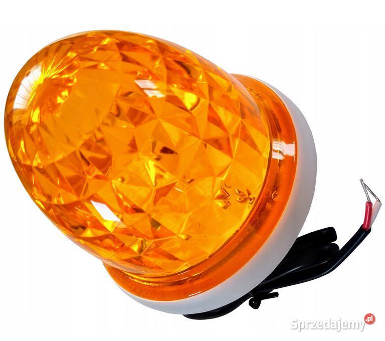 KOGUT LAMPA LED SYGNALIZACYJNA ŻÓŁTA 1224V Wieliczka