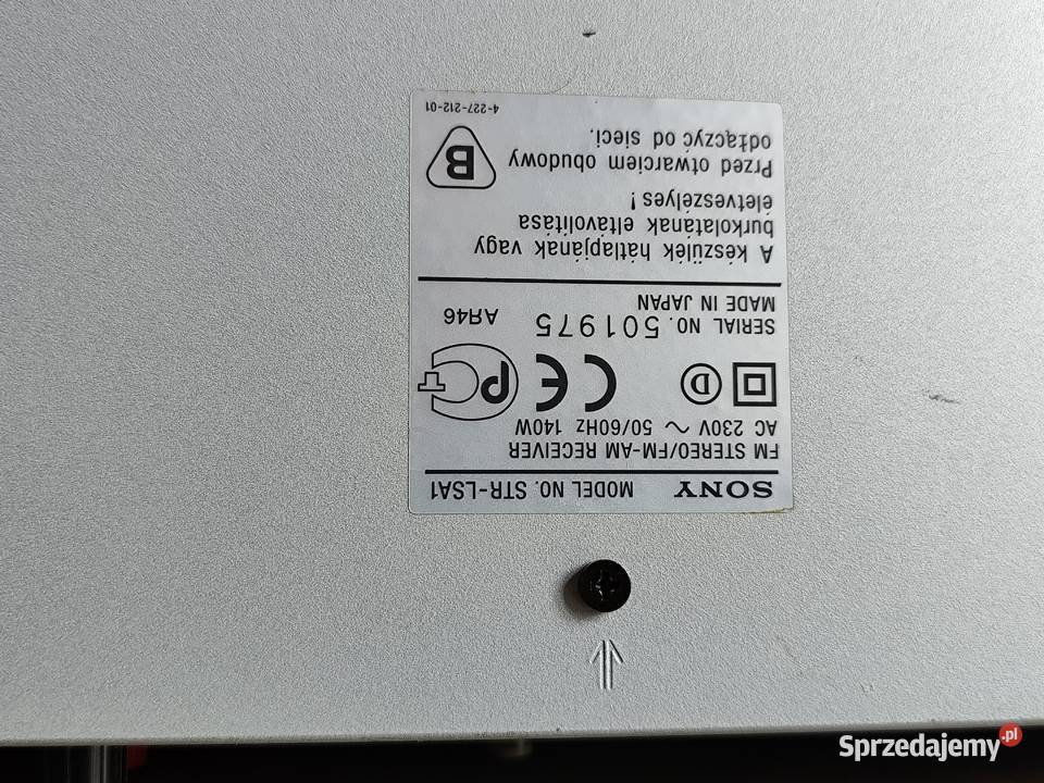 amplituner Sony Lissa STRLSA1 Stargard