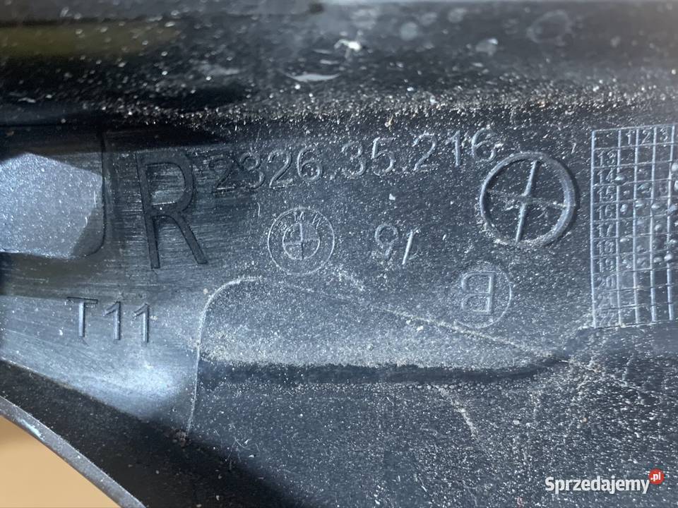232635216 obudowa dolna lusterka prawa bmw x1