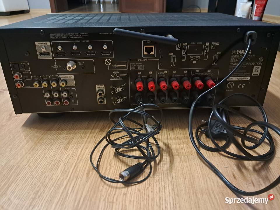 Amplituner Yamaha RXA670 AVENTAGE Amplitunery Elektronika łódzkie