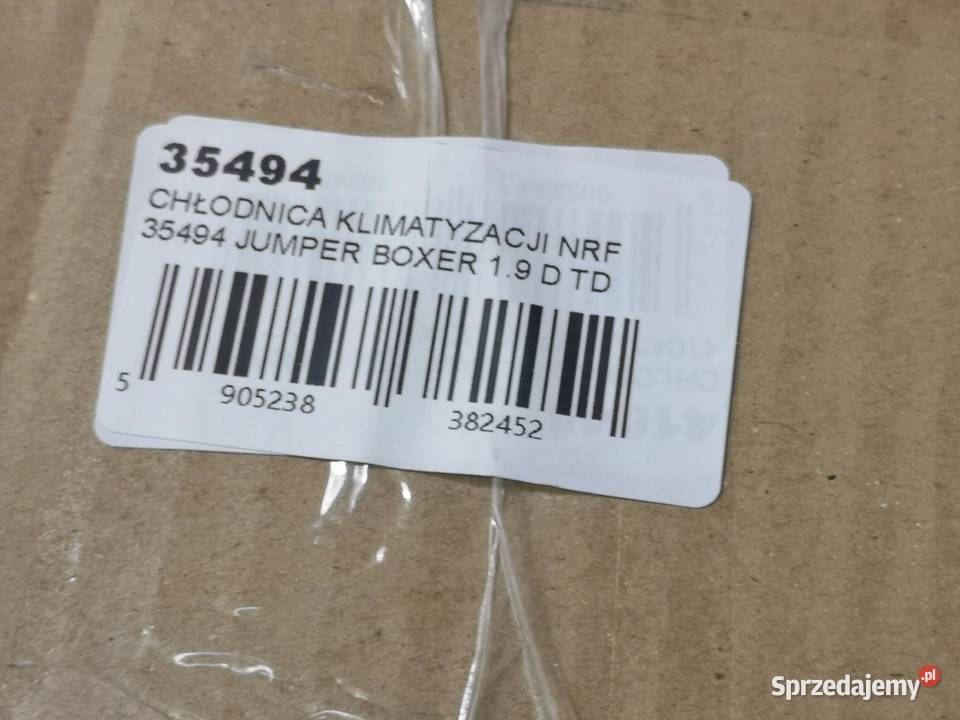 CHŁODNICA KLIMATYZACJI FIAT DUCATO 19 D TD 9406 sprzedam