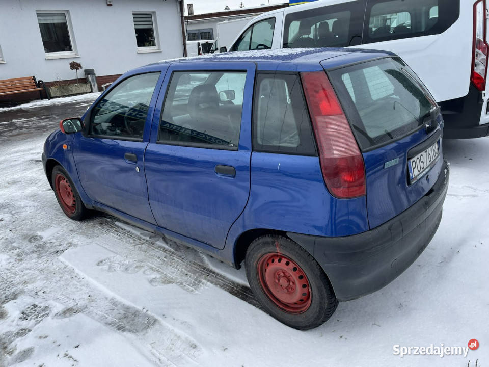 Fiat Punto Fiat Punto 1995 I 19941999 niebieski dolnośląskie Syców