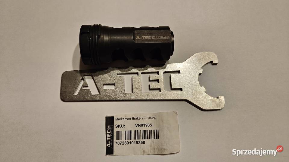 Hamulec wylotowy ATec Marksman 338 58x24 Sporty strzeleckie i myślistwo Warszawa sprzedam