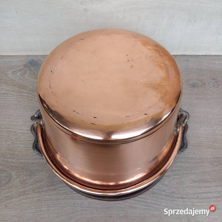Miedziany kocioł miedziany kociołek poj 7 litrów Warszawa