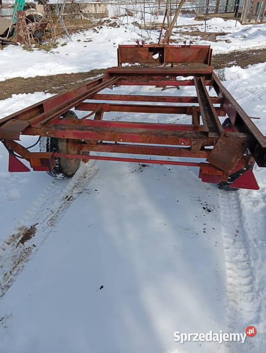 Przyczepa PodwozieOs HamowanaRamaZaczep nieuszkodzony podkarpackie Mielec sprzedam