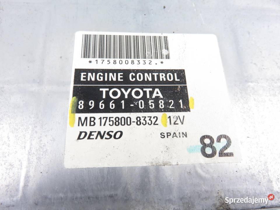 STEROWNIK TOYOTA AVENSIS II T25 22 8966105821