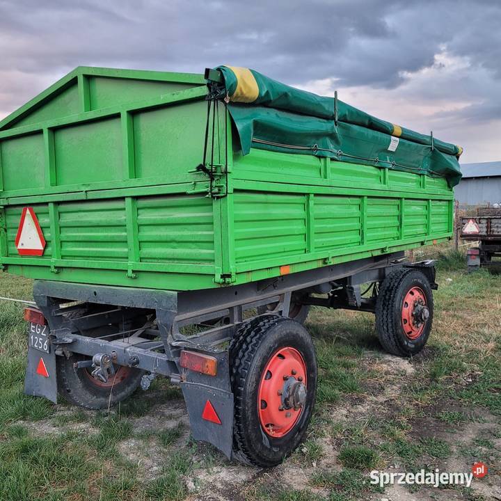 Przyczepa HL z kiprem rejestrowana świętokrzyskie Jędrzejów