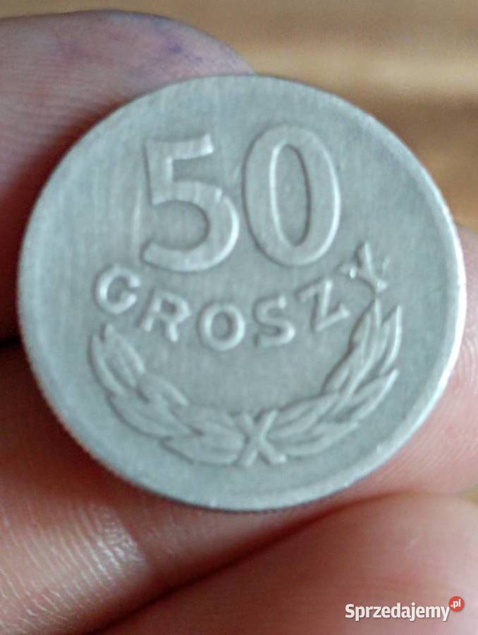 Sprzedam monete 50 gr 1957 Chełm