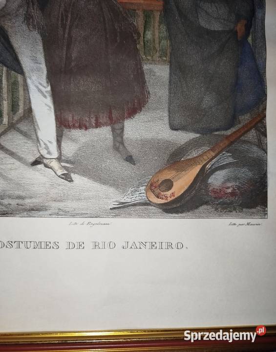 Obraz Lithografia XIX wiek Johann Moritz Opole