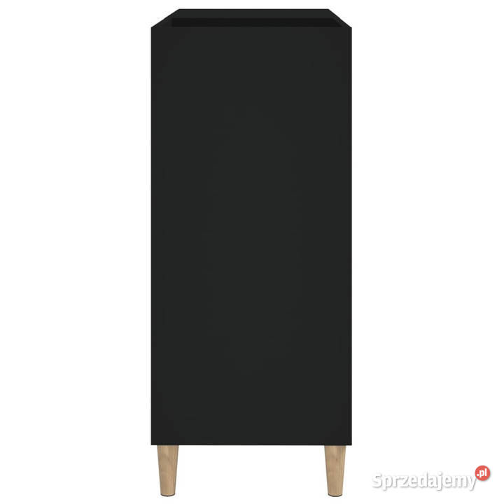 Szafka na płyty czarna 845x38x89 materiał