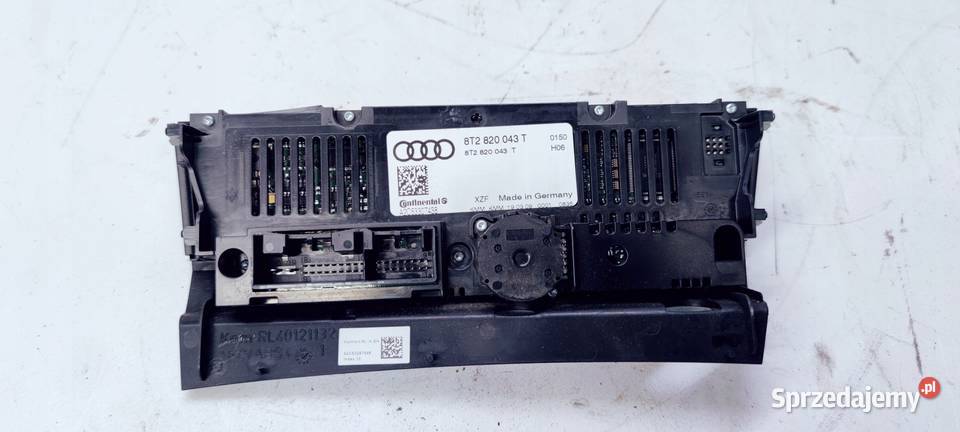 PANEL KLIMATRONIK AUDI A4 B8 A5 Q5 8T2820043T UK osobowe Panele sterowania, przełączniki Przystajń sprzedam