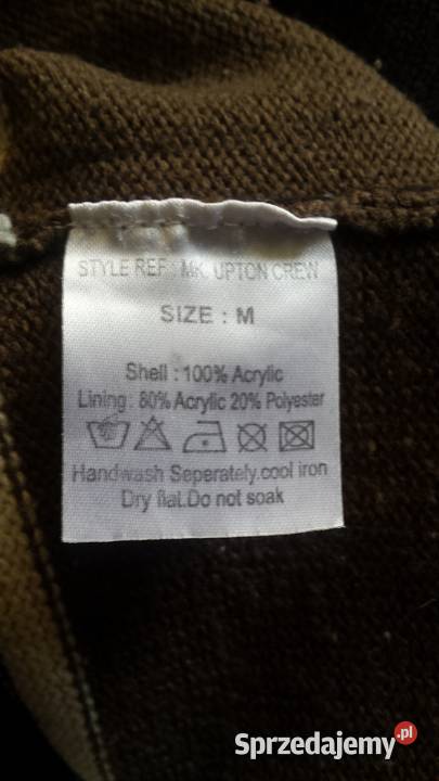 Sweter wzorzyste khaki r 4648 Swetry i golfy śląskie Pszczyna