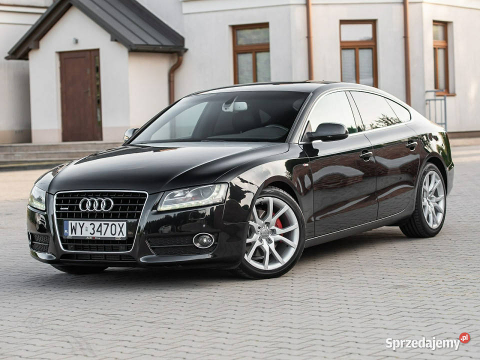 Audi A5 Sportback SLine 30TDI V6 240 Full Rok produkcji 2009 mazowieckie Zwoleń