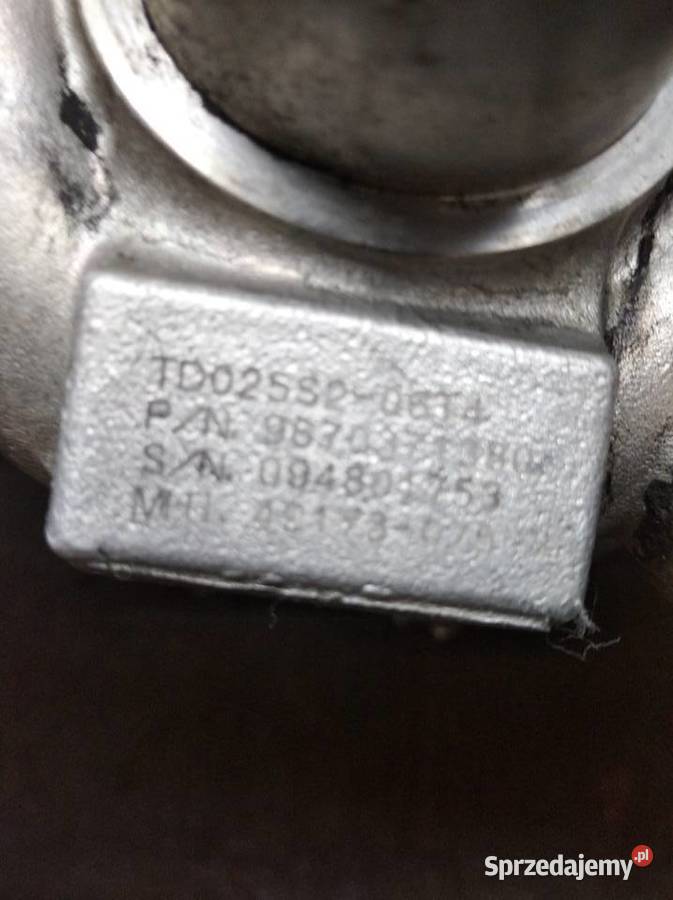Peugeot Citroen 16 HDI 90 turbina turbosprężarki Silniki i osprzęt wielkopolskie Swarzędz