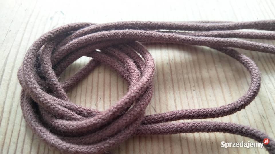 Sznurowadła okrągłe cienkie długość 60 kolor Ostrów Wielkopolski