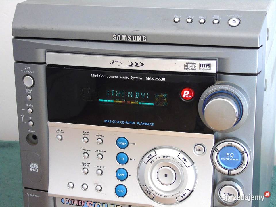 Wieża Samsung RDS CD AUX DOSTAWA Wieże i miniwieże Jasło sprzedam