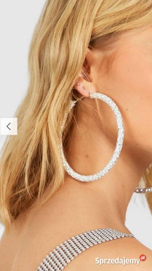 Miss Selfridge Duże Bogato zdobione kolczyki Kraków sprzedam