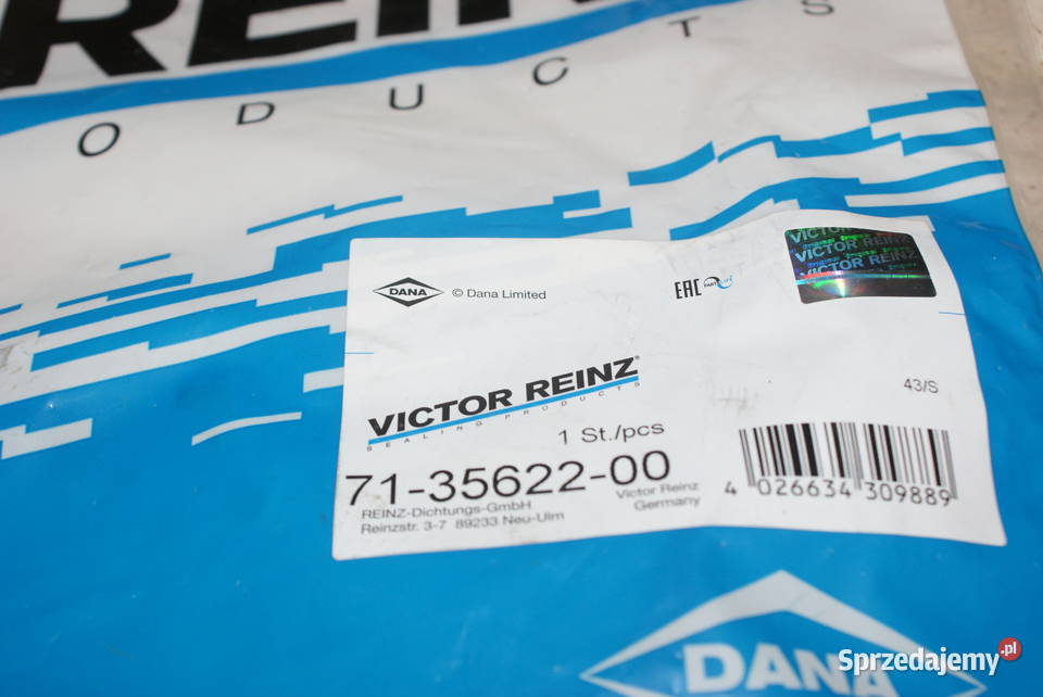 713562200 VICTOR REINZ USZCZELKA POKRYWY ZAWORÓW Białobrzegi