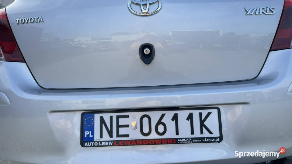 Toyota Yaris Zarejestrowany Ubezpieczony II światła przeciwmgielne Elbląg sprzedam
