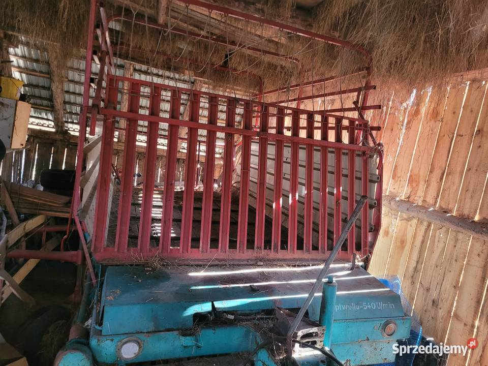 Przyczepa samozbierająca steyer pottinger krone Leśnica