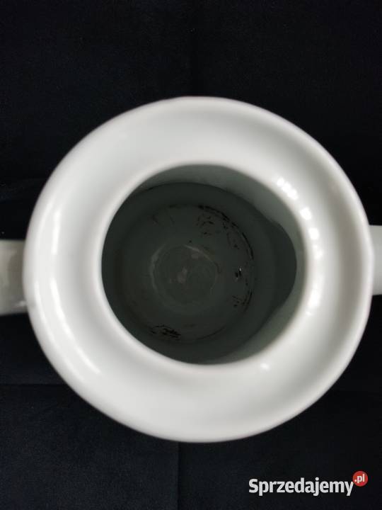 Dzbanek duży z Chodzieży ręcznie malowany Porcelana i szkło zachodniopomorskie