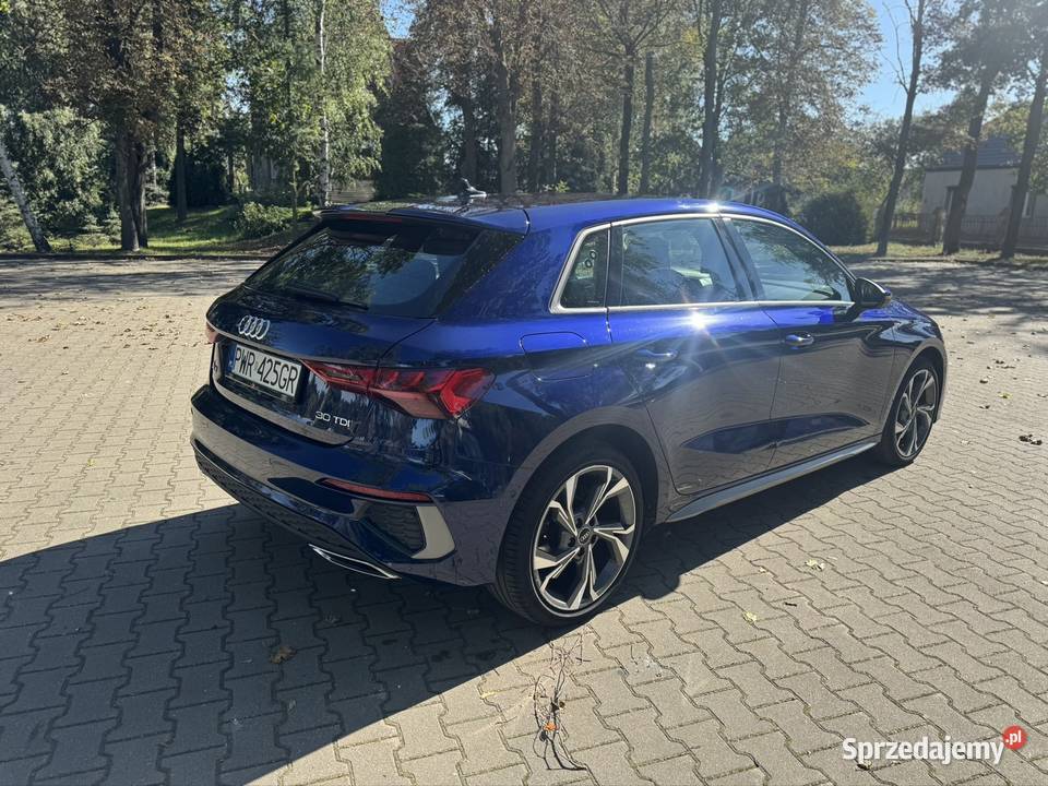 Audi A3 Sportback S line Automat S tronic łopatki zmiany biegów wielkopolskie Września