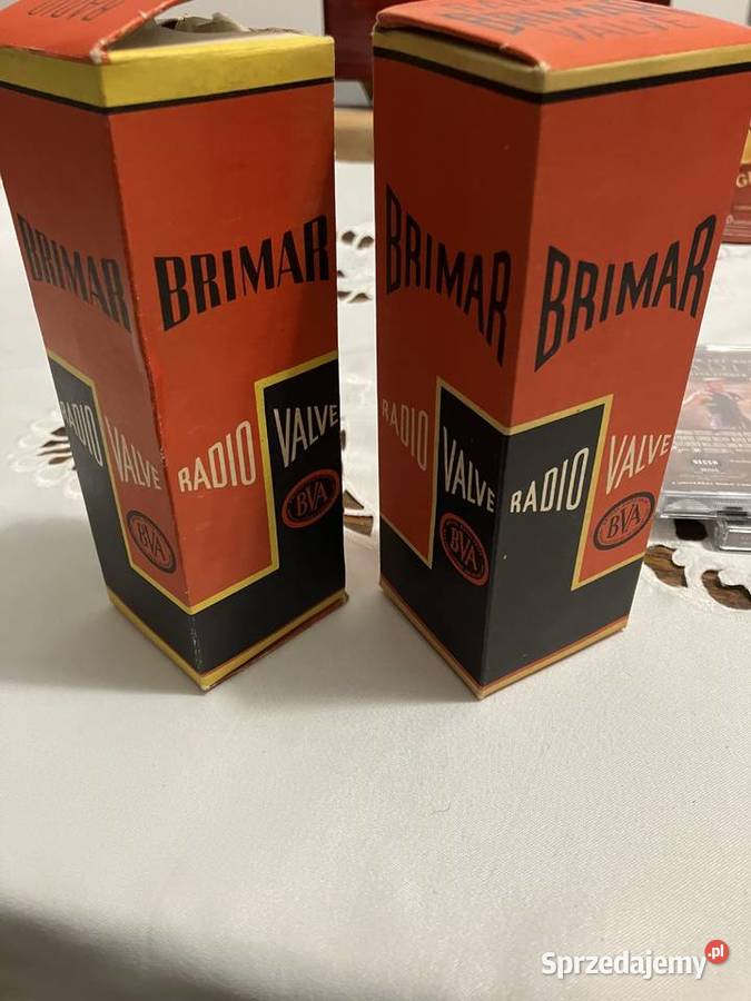 Lampy NOS Brimar 5U4G z bakelitową brązową Audio lubelskie Lublin sprzedam
