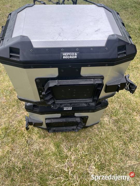 Sprzedam duże kufry hepco beckerstelaż Kufry Włodawa sprzedam