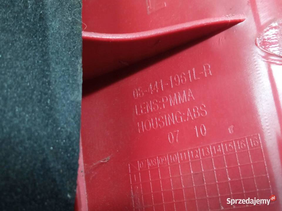 LAMPA TYŁ LEWA KOMBI LIFT FL VW Volkswagen Części samochodowe
