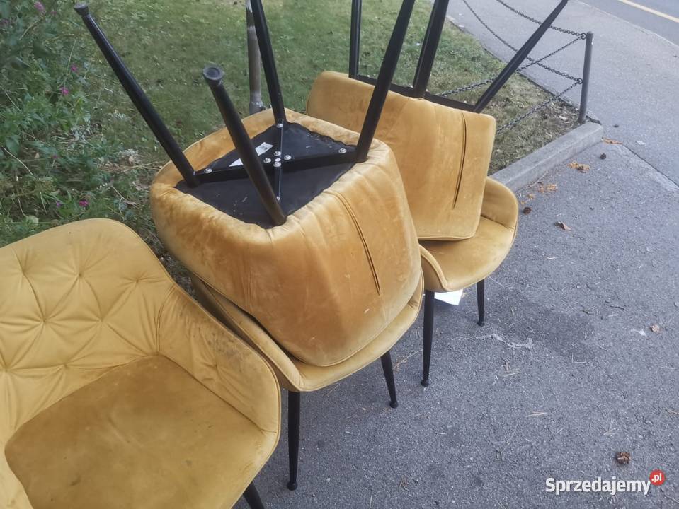 6 sztuk krzeseł pikowanych Gorzów Wielkopolski