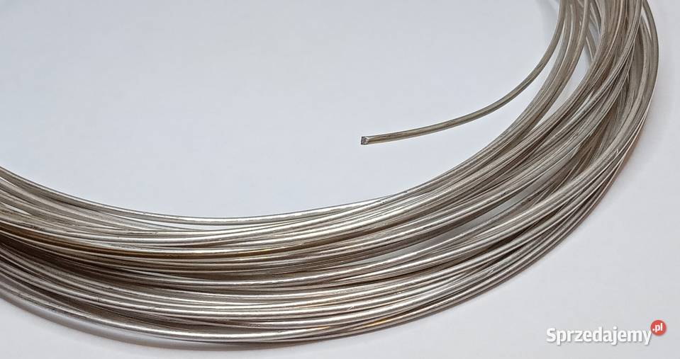 Drut miedziany srebrzony 15mm pomorskie Gdańsk
