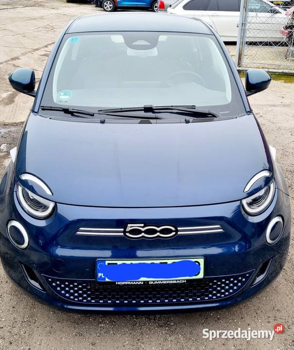 FIAT 500E 31 icon 42kwh nieuszkodzony Pozostałe Zielona Góra