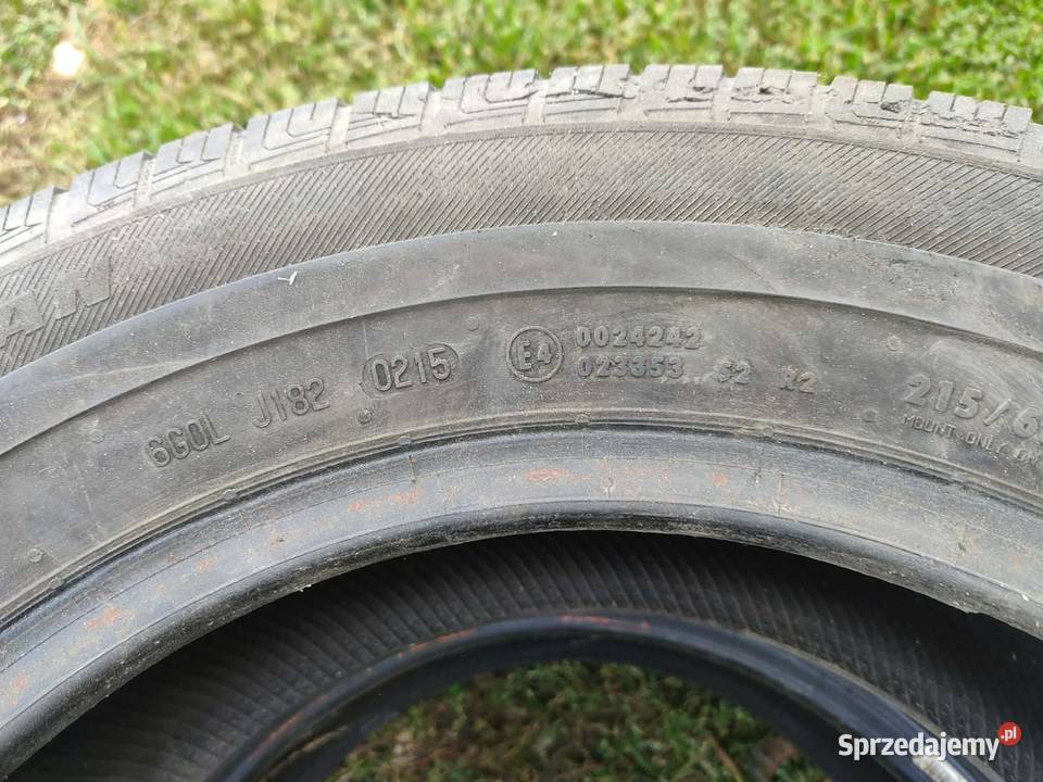 Opony 21565 R16 wzmacniane do wozu Kulno