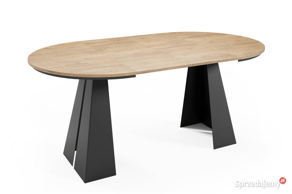 Owalny stół rozkładany Fuego różne rozmiary i Tarchały Małe
