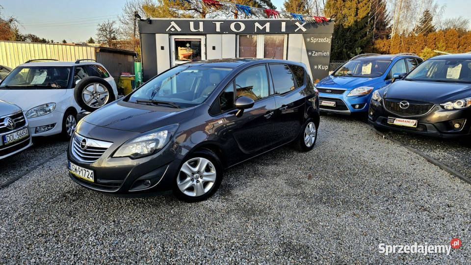 Opel Meriva 14 B benzyna bogate wyposażenie dolnośląskie Świdnica