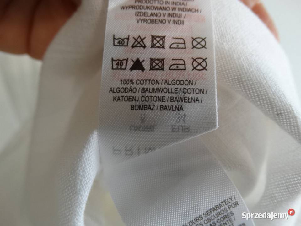 Sukienka Kremowa Trapezowa o kształcie litery A Rozmiar 36(S)