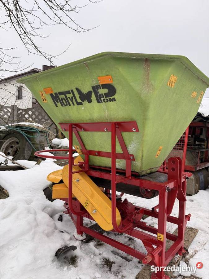 Rozsiewacz nawozowy motyl kłos do wapna soli Kraśnik