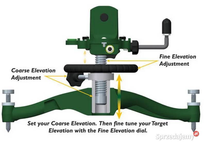Shooting rest Caldwell Rock BR stojak do broni i Przyłęki