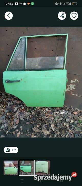 Drzwi maska warburg Rok produkcji 1985 Motoryzacja Nasielsk