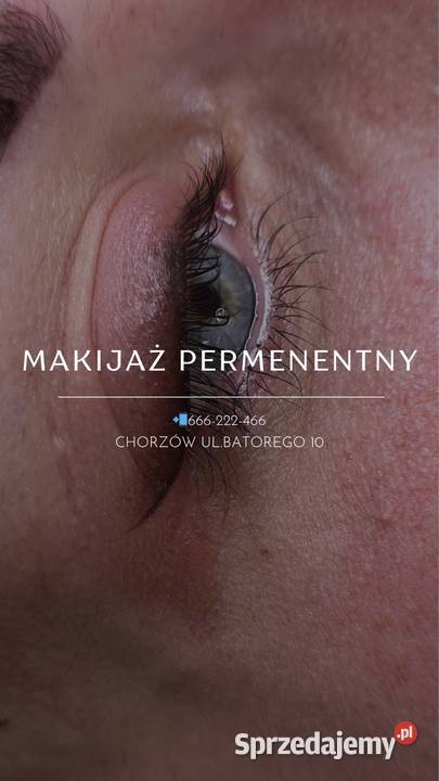 Makijaż permanentny śląskie Chorzów sprzedam