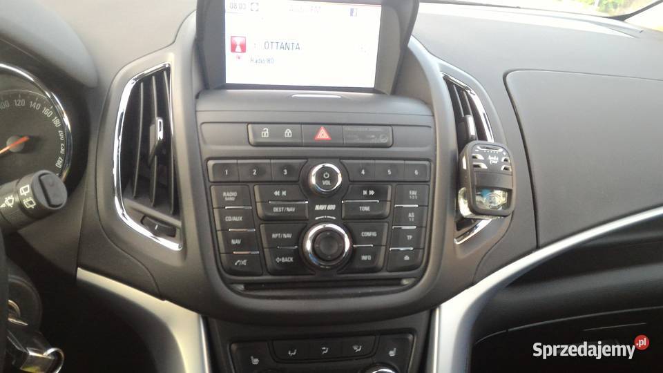 Sprzedam Opel Zafira Tourer ASR (kontrola trakcji) warmińsko-mazurskie Nidzica