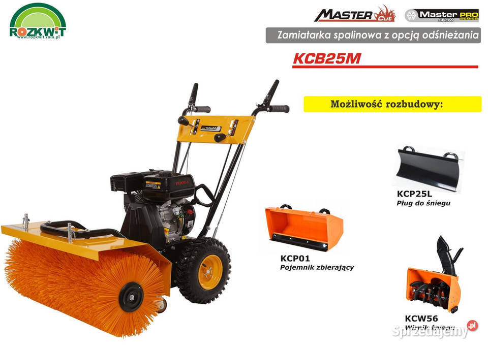 ZAMIATARKA SPALINOWA KCB25M Z WIRNIKA DO ŚNIEGU wielkopolskie Opalenica