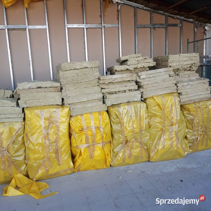 wełna mineralna Rockwool 5 i 10 Dobrzyniewo Fabryczne sprzedam