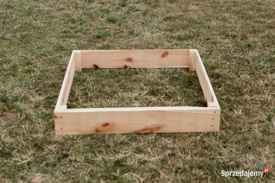 Warzywnik drewniany skrzynia ogrodowa zielnik Kalety